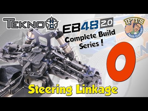 #15 Tekno EB48 2.0 - BUILD SERIES - Kit Bag O : Steering Servo Linkage