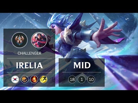 Irelia Mid vs Aatrox - KR Challenger Patch 9.1