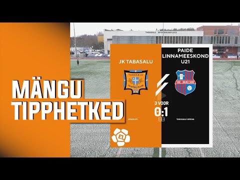 JK Tabasalu - Paide Linnameeskond U21 I 0:1 I Esiliiga 3. voor I 2024