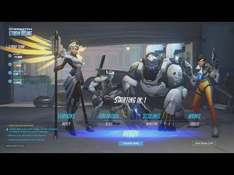 Overwatch Storm Rising Gameplay - Overwatch Archives Event 2019