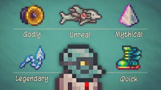 Best Modifiers/Reforges for Each Items - Terraria 1.4.4.9