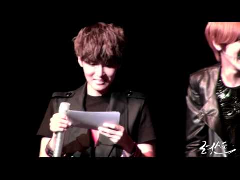 [려스트]120616 Sukira Piano concert 려욱DJ (1)