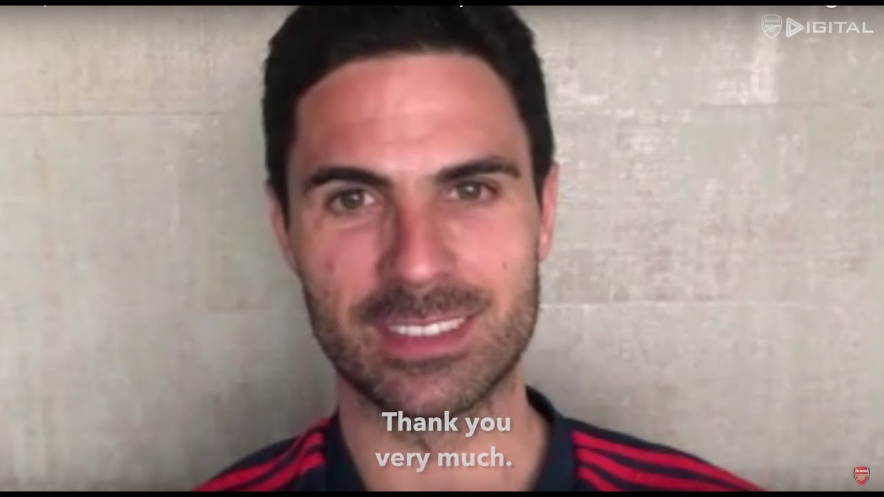 Coronavirus update from Mikel Arteta
