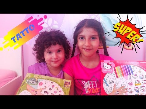 How to Tattoo With Princess Yasmin & Talya Kids Video