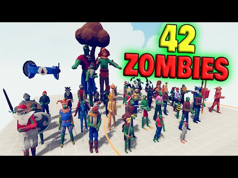 42 Zombie Units! Zombie Faction by Viewer - TABS Unit Creator Update