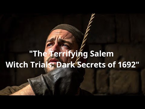 "The Terrifying Salem Witch Trials: Dark Secrets of 1692"