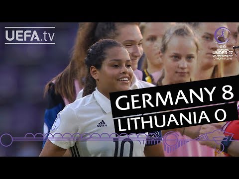 Women's U17 highlights: Germany v Lithuania