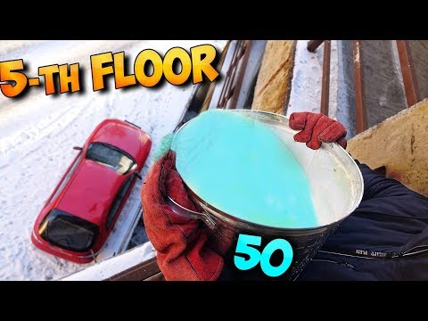 What if I drop 50 liters of OOBLECK on my CAR? Video