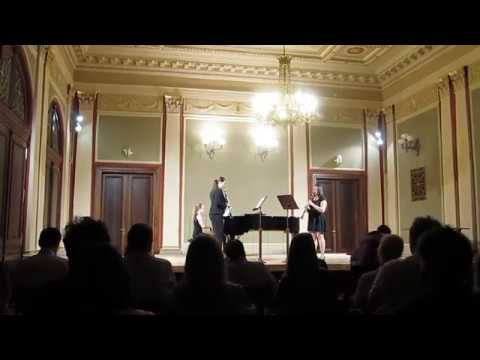 Koncert vítězů Interpretační soutěže PdF 2017 - klarinetové duo