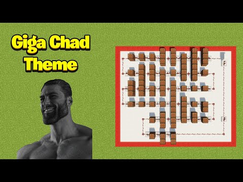 "Giga Chad Theme" | Can You Feel My Heart | Minecraft Note Blocks Tutorial
