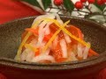 New Year Kohaku Namasu Recipe (Japanese Daikon and Carrot Marinated in Rice Vinegar)