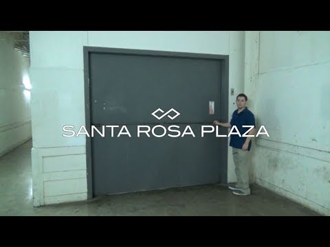 SEVERELY LOW ON OIL! Montgomery Freight Elevator #2-Santa Rosa Plaza-Santa Rosa, CA
