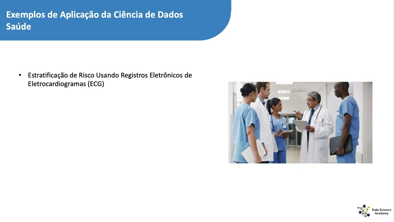 Exemplos de Aplicação da Ciência de Dados - Saúde