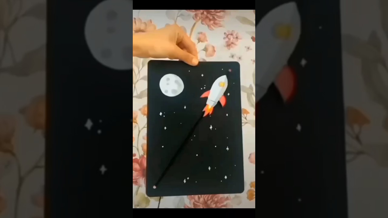 paper Craft space model