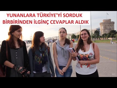 Yunanlar Türkler'i Tanıyor Mu?Yunanistan'da Onlara Sorduk(Altyazılı)