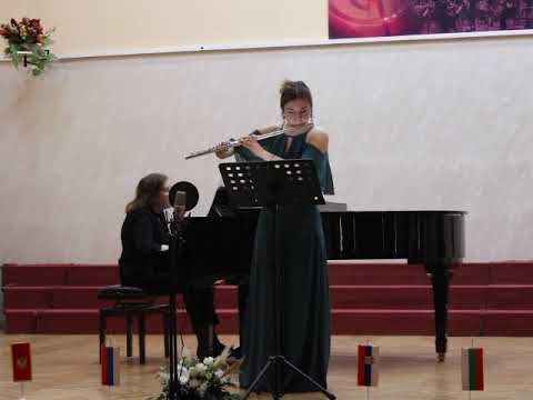 Sofia-Nicole Velinova "Sonata for flute and piano" - F.Poulenc