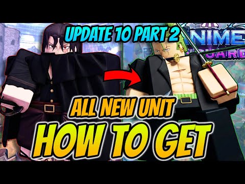 How To Get ALL *NEW* Units In Anime Vanguards Update 10 Part 2 EASY!