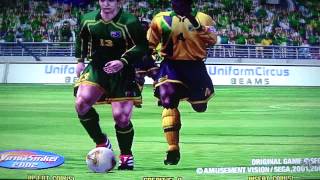 Virtua Striker 2002 (Intro) Triforce Arcade Actual Hardware