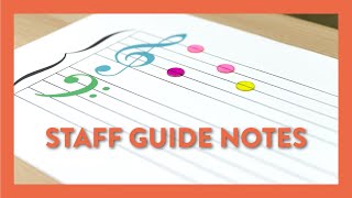 What Are Staff Guide Notes? | Piano Lesson