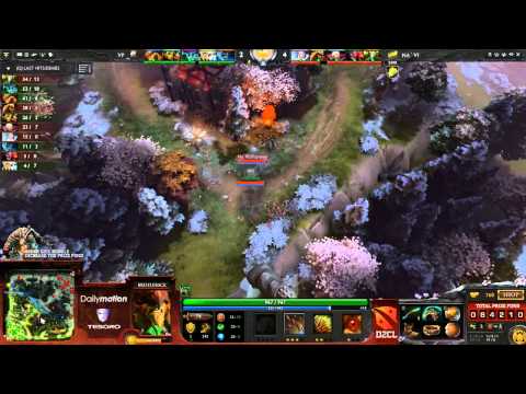 VirtusPro vs Na'Vi Game 2   DOTA 2 Champions League   Capitalist & Ayesee