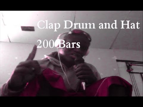 Clap Drum and Hat 200 Bars Rap
