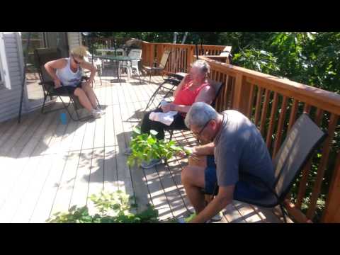 Ukki teaches how to make a vihta