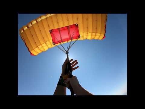 Skydiving line twist preferred method