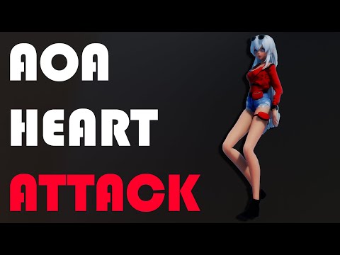 [MMD] AOA - Heart Attack [4K]