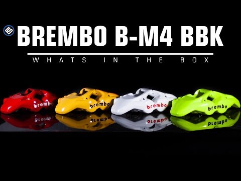 Brembo B-M4 Calipers - Whats In The Box