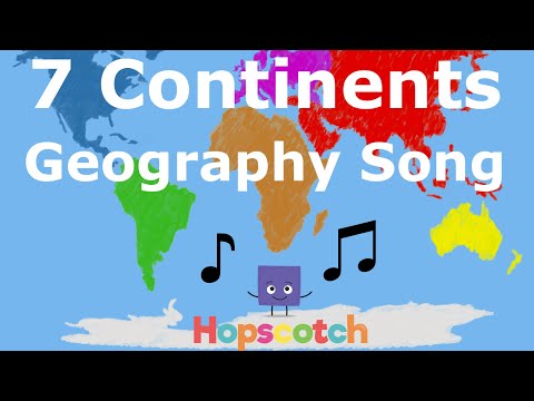 Seven Continents Geography Song