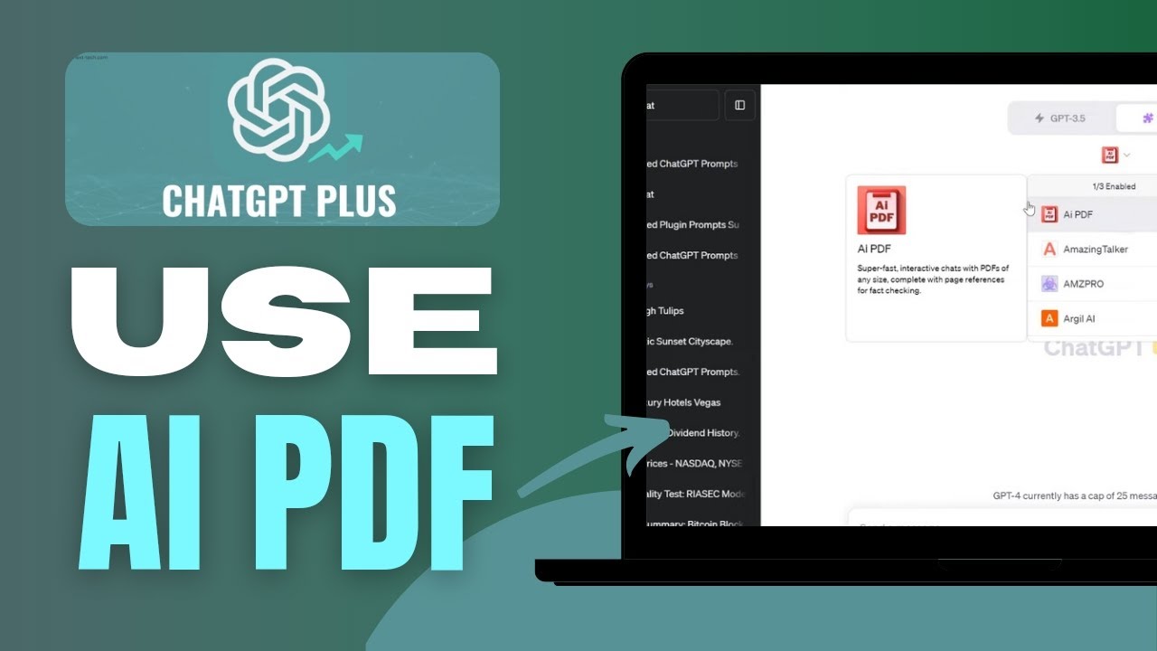 How To Use AI PDF ChatGPT Plugin - Complete Guide