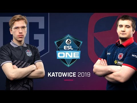 Dota 2 - OG vs. Gambit - Game 2 - Group A Ro3 - ESL One Katowice 2019