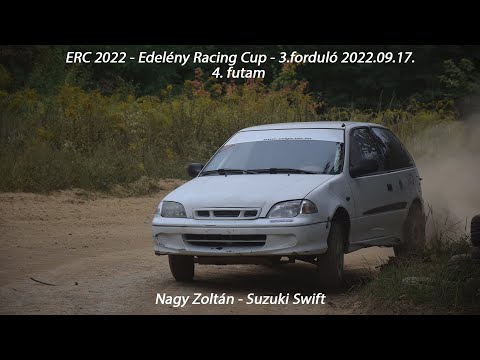 Nagy Zoltán - Suzuki Swift ERC 2022 - Edelény Racing Cup - 3.forduló - 4.futam 2022.09.17.