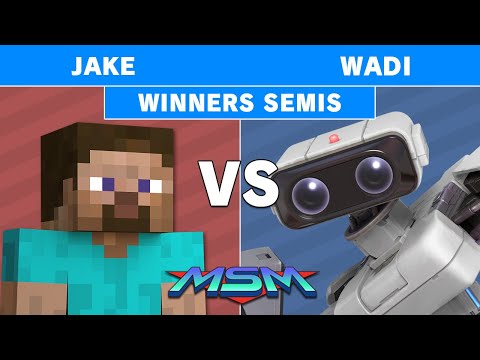 MSM Online 48 - Iluz | Jake (Minecraft Steve) Vs. WaDi (ROB) - Winners Semis