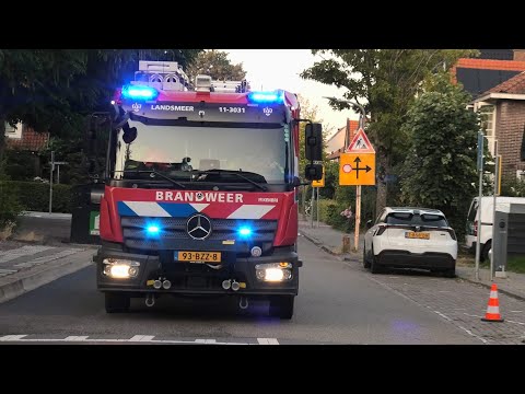 [Tankautospuit Landsmeer 11-3031] met spoed naar een Melding in Landsmeer