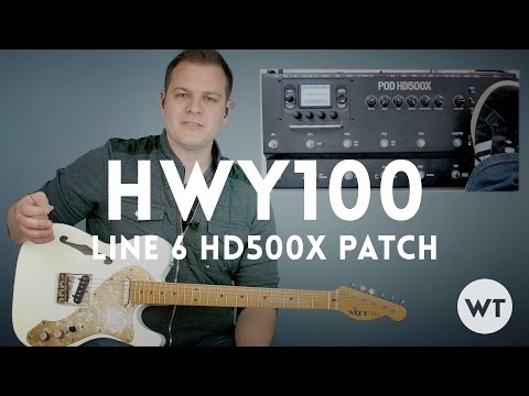 Line 6 POD HD500x Patch - HWY100 - free download