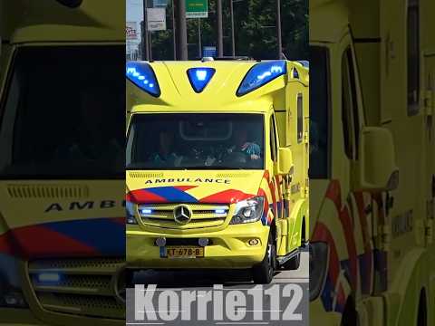 [TIGIS AMBULANCE] Oude #Ambulance 03-132 #Emmen met #spoed naar het #UMCG #throwbackthursday #RTW
