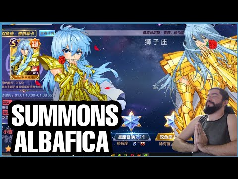 Summons Albafica de Peixes  Saint Seiya Awakening