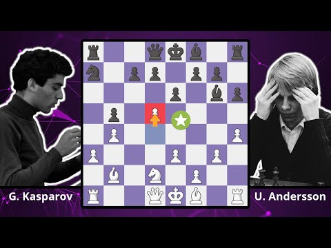 Garry Kasparov's Flawless Attack - Kasparov vs. Andersson, 1981