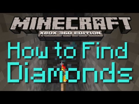 Minecraft Xbox 360 How to Find Diamonds for Beginners