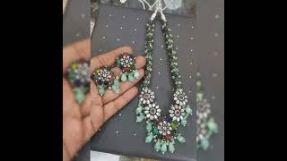 LATEST, SIMPLE AND BEAUTIFUL NECKLACE DESIGN FOR GIRLS. FASHION DESIGNING WITH NABIHA.