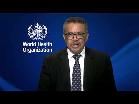 Message from WHO Director General Dr Tedros at GapSummit 2018
