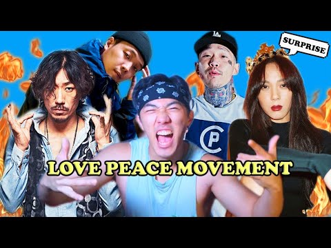 MFBTY - [Reaction] Tiger JK, Paloalto, 우원재, MAN1AC, Los, YDG, Bizzy 'Love Peace Movement' Remix