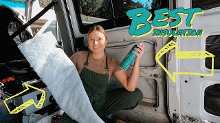 Van Build Insulation with 3M Thinsulate - THE BEST for your Camper Conversion