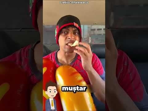 🌭🎈😂 Credea că mănâncă hotdogi, dar erau baloane!