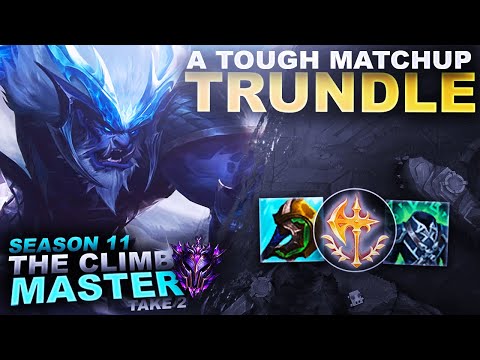 THIS MATCHUP IS HARD... TRUNDLE! - Climb to Master S11 | League of Legends