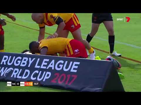 2017 Rugby League World Cup: PNG v Wales Highlights