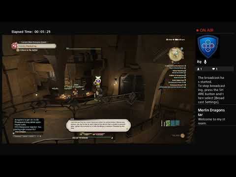 The FFXIV Streams-A Slave to the Aether-Lvl 40 Monk Quest