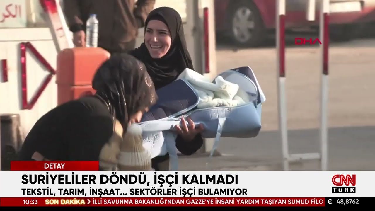 Suriyeliler Döndü, İşçi Kalmadı!
