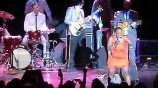Sharon Jones and the Dap Kings Feb 2015 Augusta - Making Up & Breaking Up - Singing about Cancer